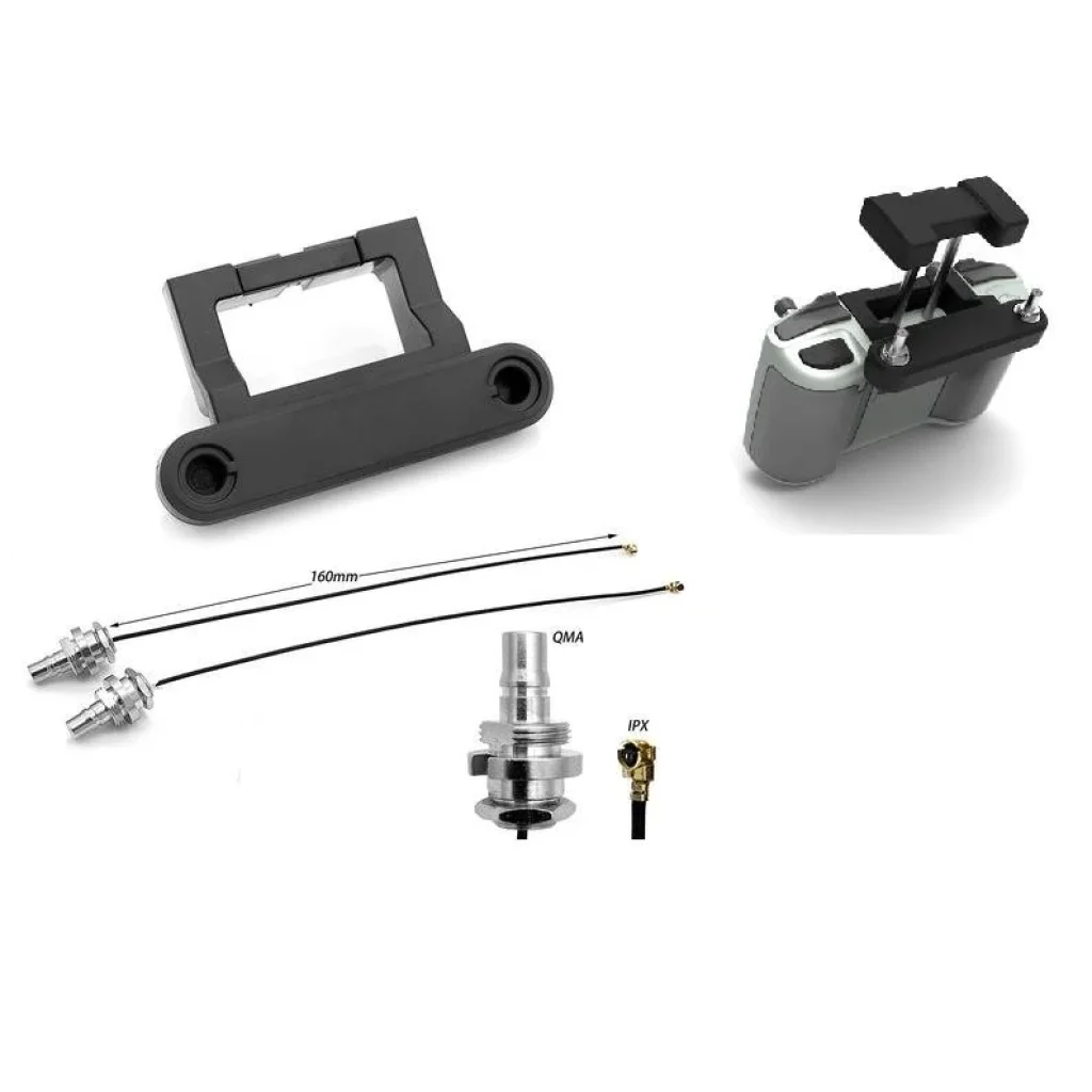 Комплект кріплення антени Alientech Duo II для DJI RC-N1, PRO-BK-MA2/QMA160IPX UA